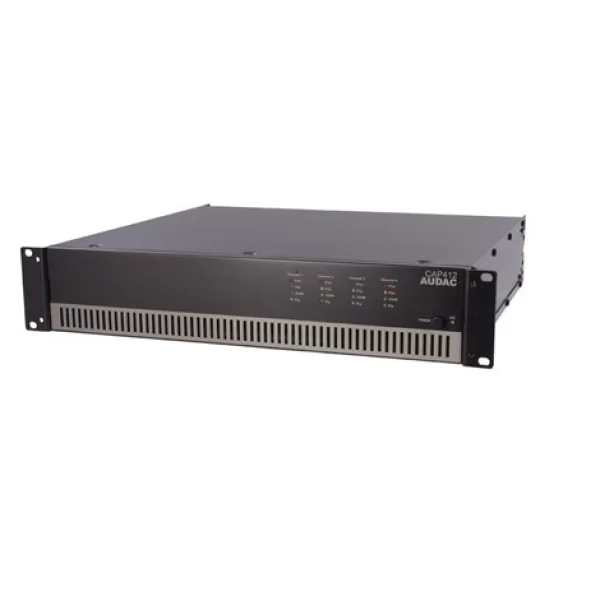 Audac CAP412 Quad Power Amplifier 4x120W/100V