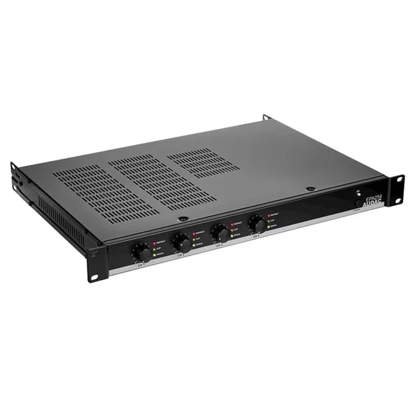 Audac EPA254 Quad Power Amplifier 4x250W/4-ohm - crossover