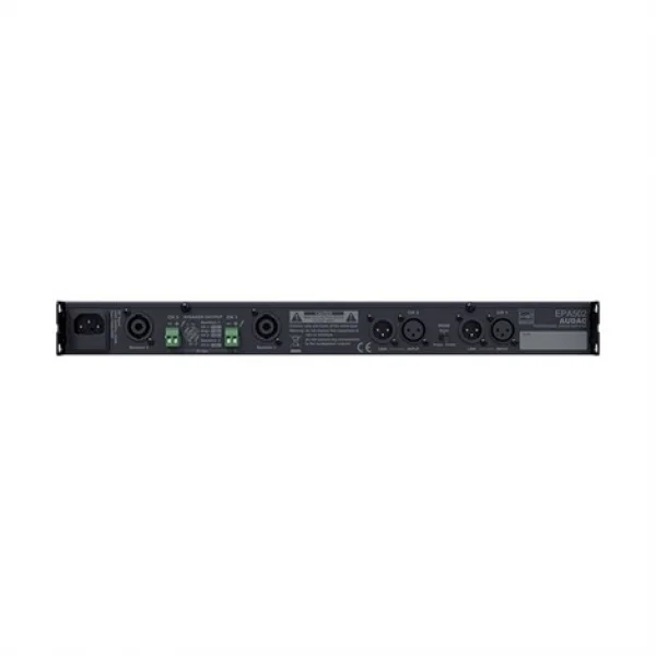 Audac EPA502 Power Amplifier 2x500W/4-ohm