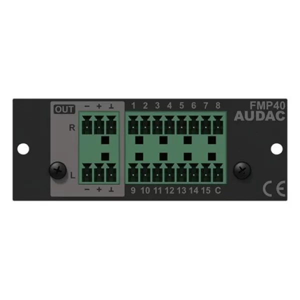 Audac FMP40 SourceCon™ voice file media player module