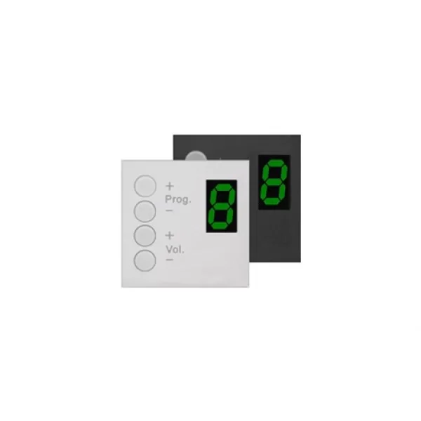 Audac MWX45 MTX wall panel controller 45 x 45 mm 