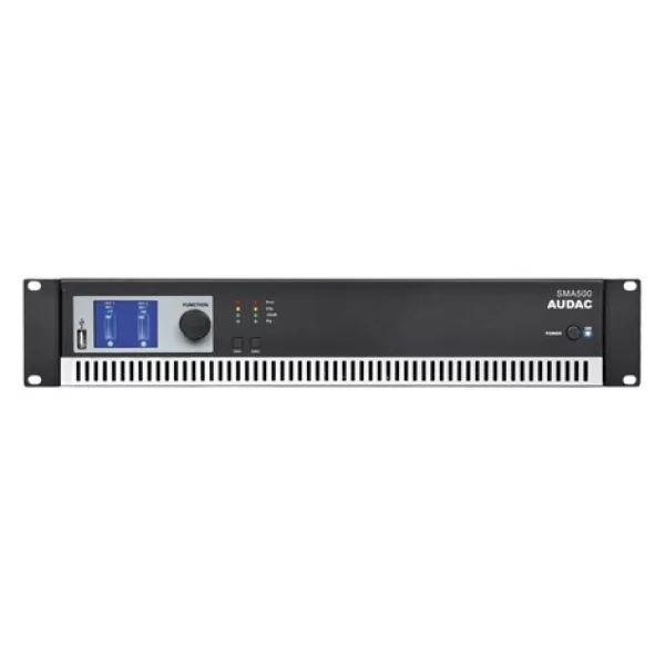 Audac SMA350 DSP Power Amplifier 2x350W/4-ohm