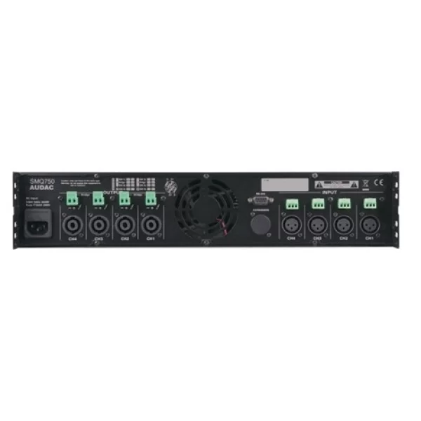Audac SMQ750 DSP Quad Power Amplifier 4x750W/4-ohm