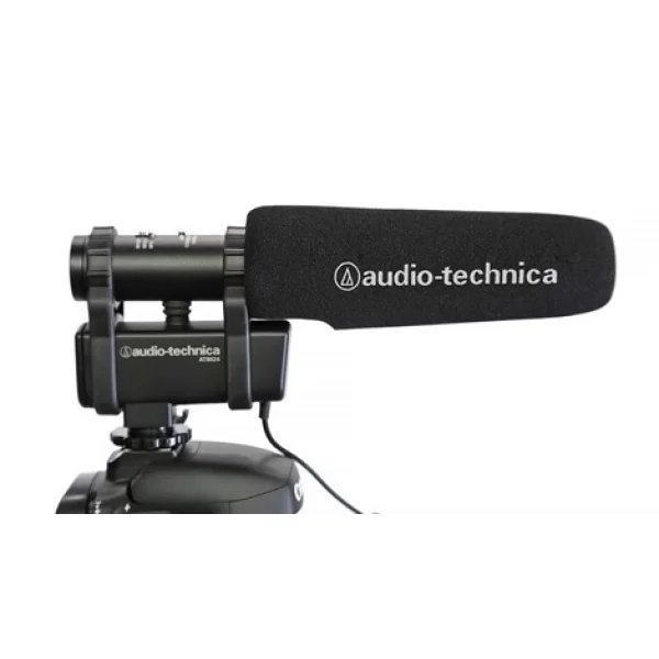 Audio Technica AT8024 Stereo/Mono Camera Mount Condenser Mikrofon