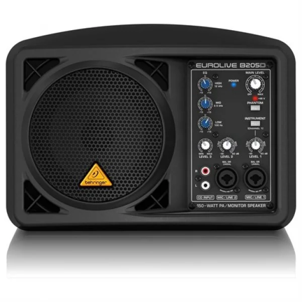 BEHRINGER EUROLIVE B205D Ultra-Kompakt 150 W PA/Monitör