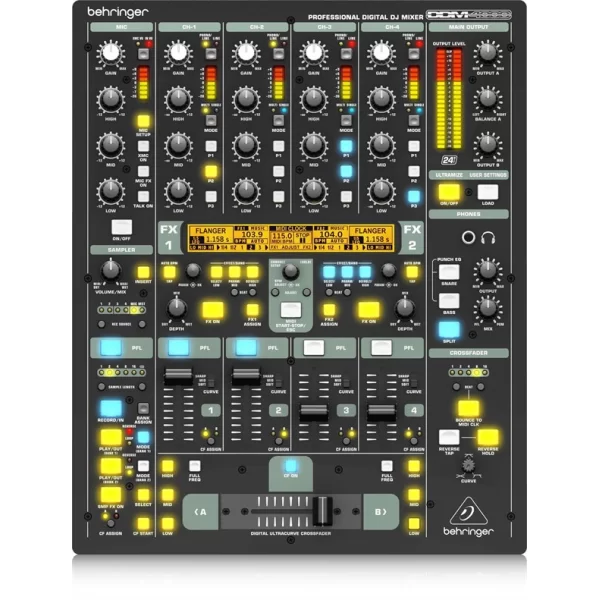 Behringer DDM4000 5 Kanal Dijital DJ Mixer