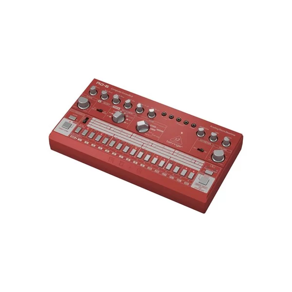 Behringer RD6-BU Classic Analog Drum Machine with 8 Drum Sounds, 16-Step Sequencer and Distortion Effects