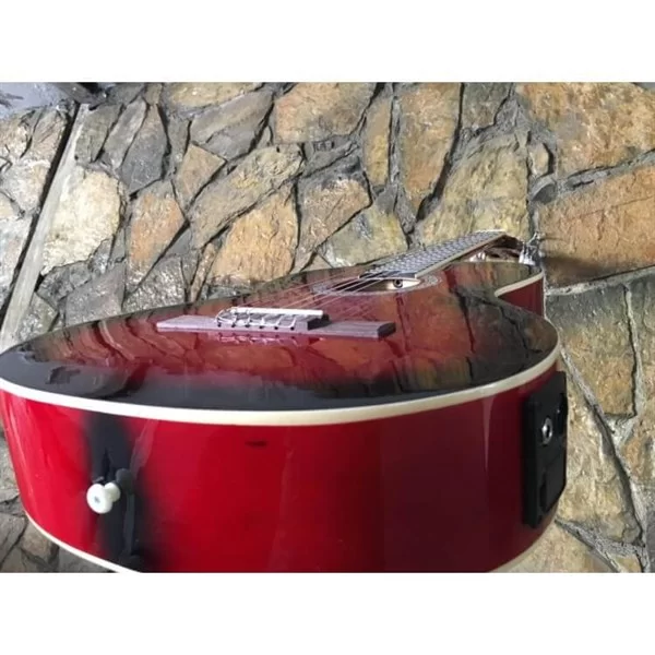 Castilla Elektro Klasik Gitar, Kırmızı-Siyah (XFP41-11C/LC5-RB)