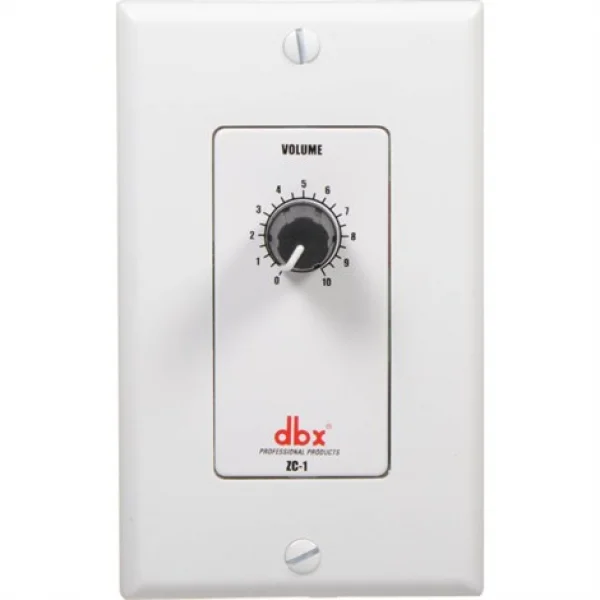 DBX ZC-1 AB Wall Mounted, Programmable Zone Volume Controller