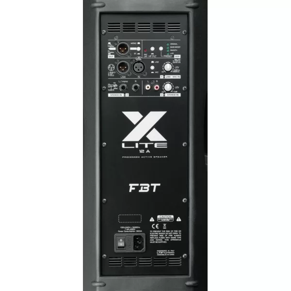 Fbt X-LITE-15 15+1 Pasif Hoparlor, Bi-Amp, 400Wrms