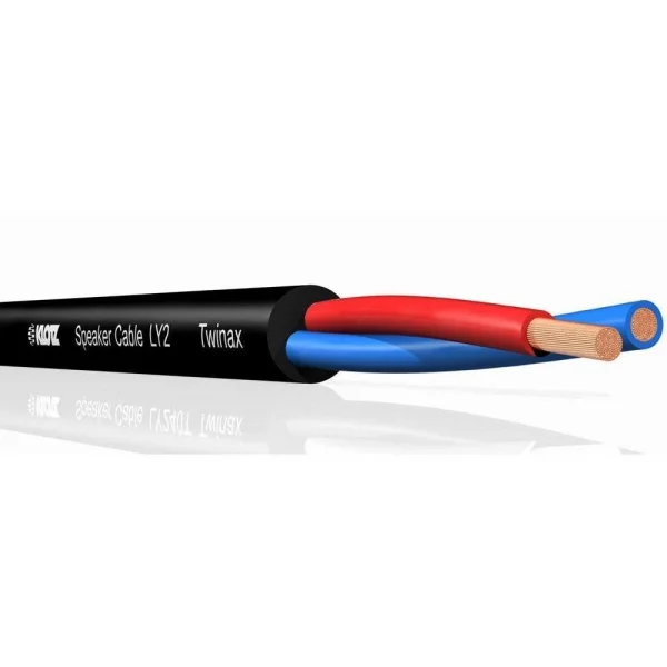 Klotz LY225S.100 2x2,5 mm. Twinax Hoparlör Kablosu (100mt-Rulo)