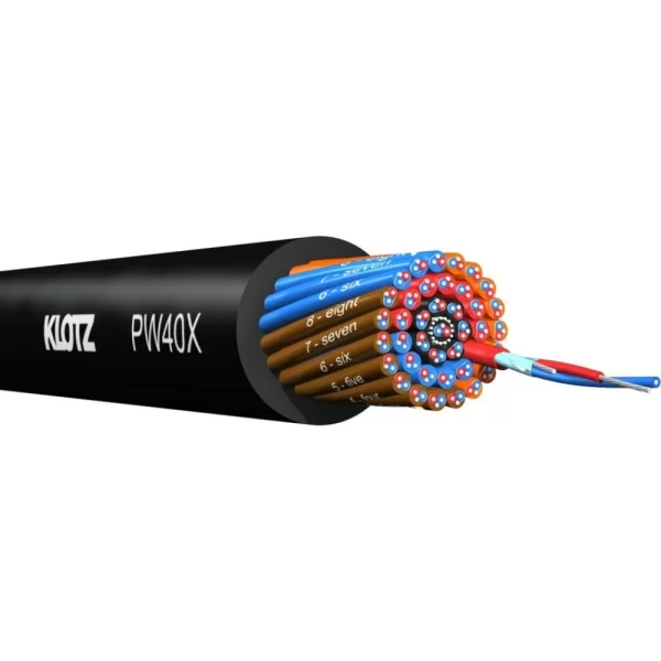 Klotz PW12X 12x0,22 mm. 12 Kanal Multicore Kablo