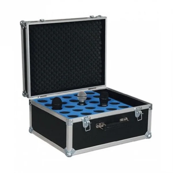 Metex MHC-073 Kablolu Mikrofonlar İçin Hardcase (20 Mikrofon İçin)