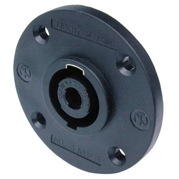 Neutrik NL4MPRXX Şase Tip 4 Pinli Speakon Yuvarlak