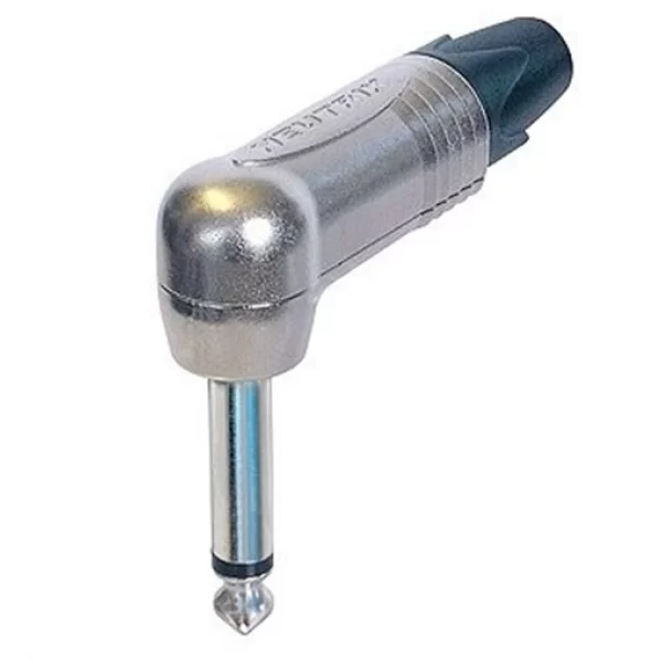 Neutrik NP2RX mono 6.3 mm. 1/4 Pipo Açılı  Civi Jack