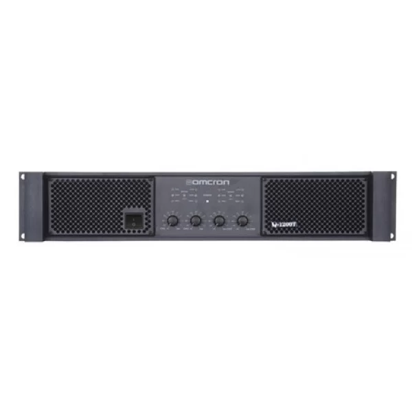 Omcron Q1200T 4x300W/100V/4-ohm Power Amfi