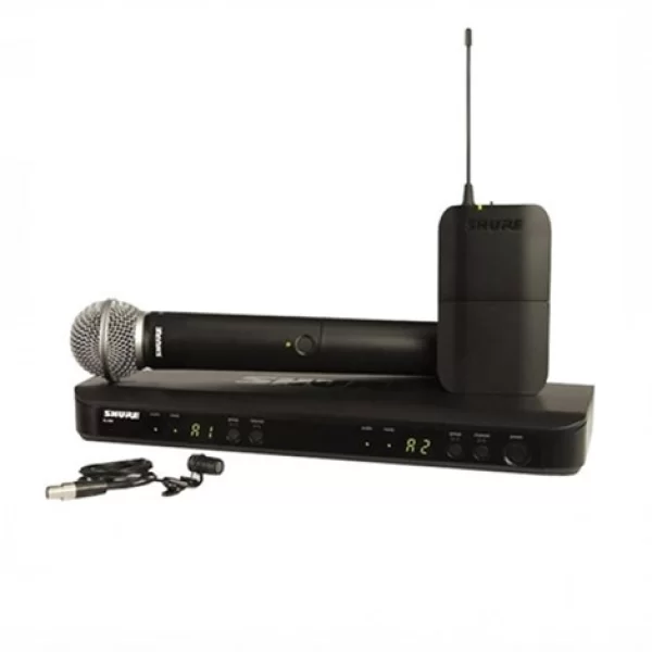 SHURE BLX1288E/W85 El+Yaka İkili Kablosuz Mikrofon Seti