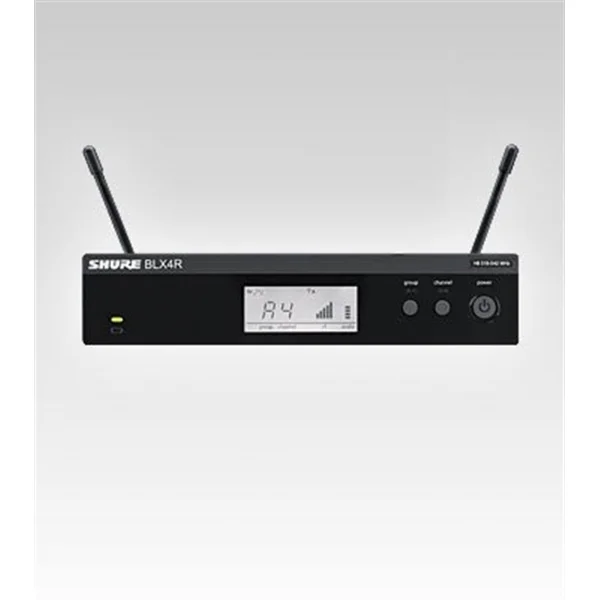 SHURE Blx4Re Kablosuz Setler İçin Rack Tipi Tek Kanal Alıcı Ünite, Blx Serisi