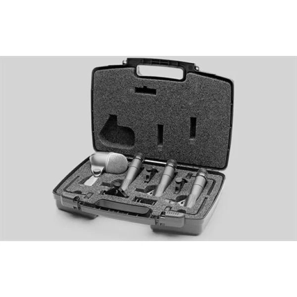SHURE DMK57-52 4lu Davul Mikrofon Seti 3x SM57 / 1x Beta 52A