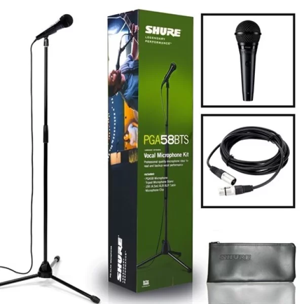 SHURE PGA58-BTS Ayaklı Mikrofon