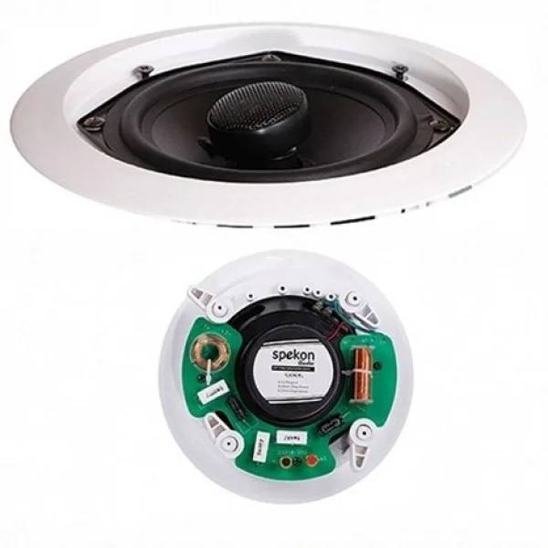 BIANCO-6T 6 2 Yollu Tavan Hoparlörü, 16W/100V 8-ohm