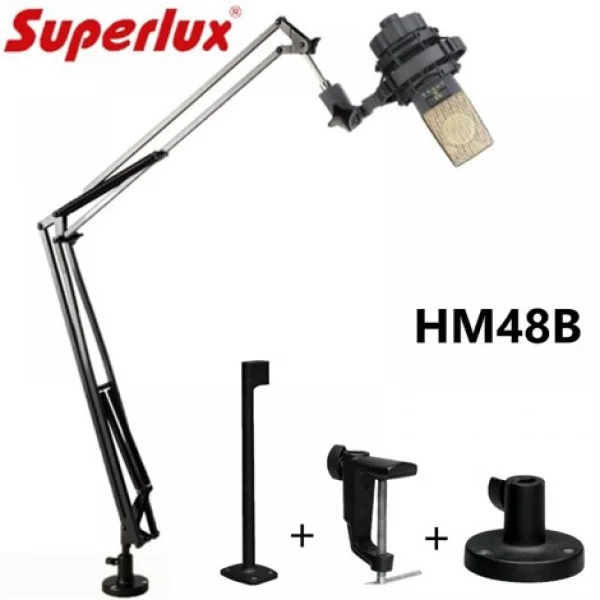 Superlux HM48B Stüdyo Mikrofon Standı