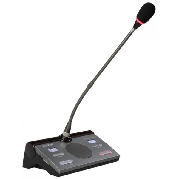 TAIDEN HCS-5301D IR wireless conference system delegate unit (1+3CH, 2 kanal selectors, dual ID)