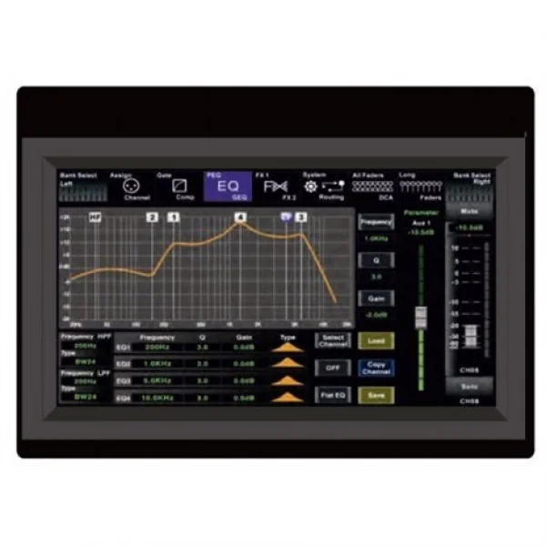 TOPP PRO T2208 Dijital Mikser, 22 Input, , 16 XLR, 4 Line, Ipad Kontrol