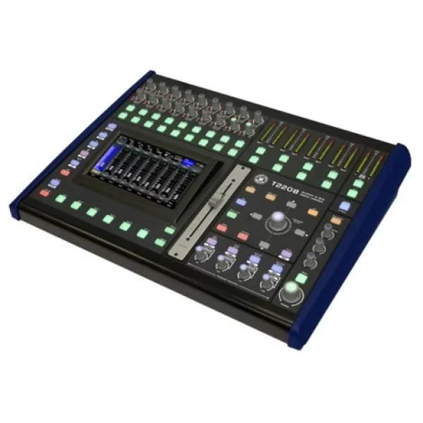 TOPP PRO T2208 Dijital Mikser, 22 Input, , 16 XLR, 4 Line, Ipad Kontrol