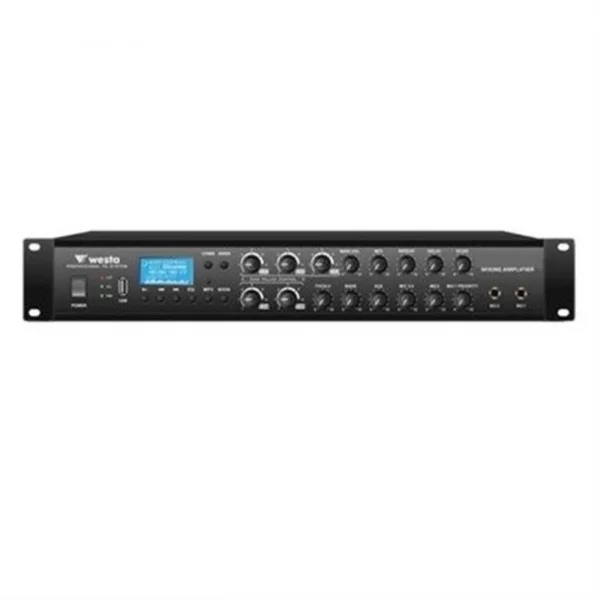 WESTA WM-450UT 450W/100V 5-zone Mixer-Amplifier with USB