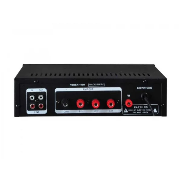 WESTA WM-605U 100W/100V 2-zone Mixer-Ampli Usb/Mp3/Wma/Bluetotooth