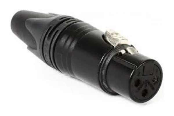 Neutrik NC3FXX-BAG XLR 3 Pin Dişi Konnektör Silver Contact