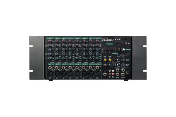 STK-PRO VP-8DRV 150W/100V - 8-ohm 8 Kanal Power-Mixer,