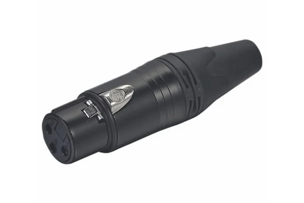 Seetronic SC3FXX-BG Kablo Tip Dişi 3 Pin XLR Konnektör Siyah