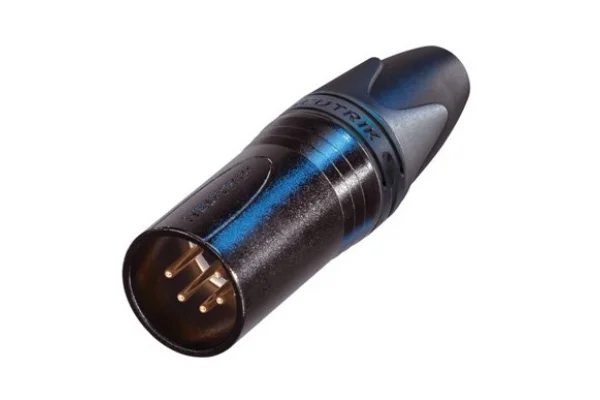 Neutrik NC5MXX-B 5 pin Erkek XLR Konnektör Siyah