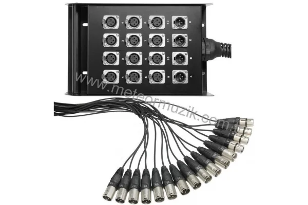 Neutrik 1620N Hazır Stagebox 16 Kanal 20mt