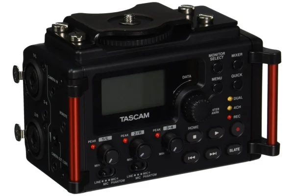 Tascam DR-60DMK2 Prof.Multi-Track Audio-Recorder for DSLR-Cameras