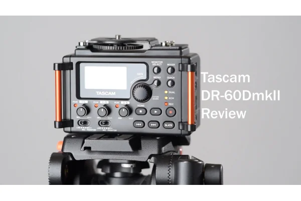 Tascam DR-60DMK2 Prof.Multi-Track Audio-Recorder for DSLR-Cameras