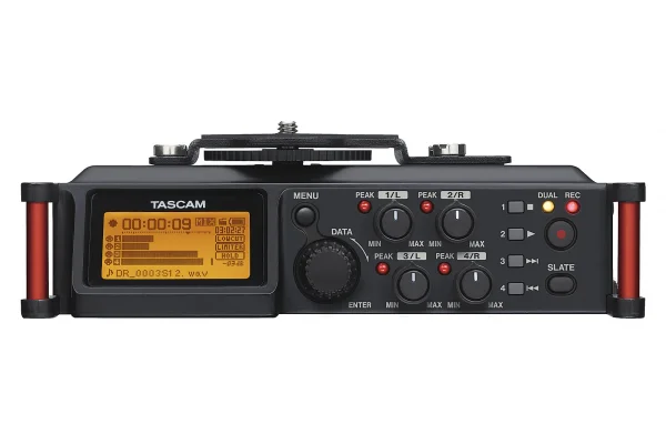 Tascam DR-70D DSLR Kameralar için Multi Track Audio Recorder