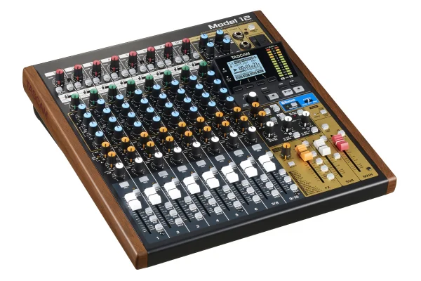 Tascam MODEL 12 10-Kanal Analog Mikser With 12-Track Dijital Kaydedici