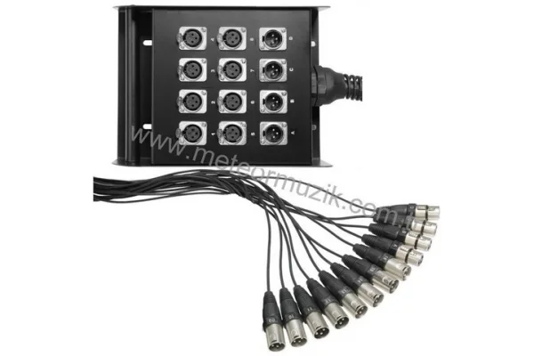 Neutrik 1220N Hazır Stagebox 12 Kanal 20mt