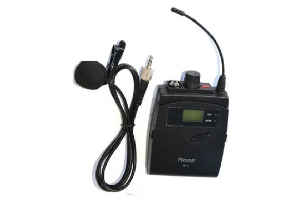 ROOF R6 Beltpack Yedek Yaka Mikrofonu 524.8 Frekans