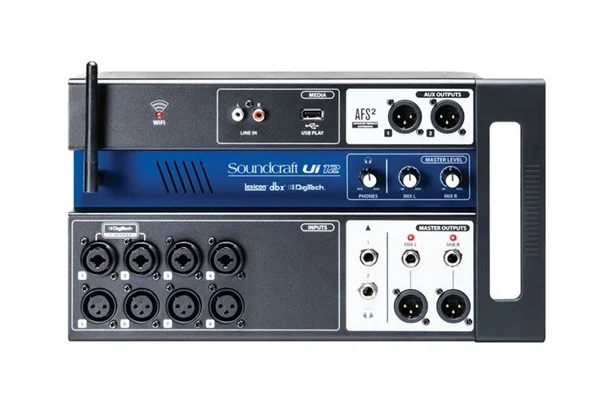 Soundcraft Ui12 12-Kanal Dijital Mikser, Tablet Kontrollü