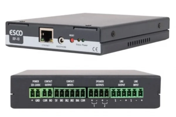 Enorm RP10 IP Anons 1-Zone Client TCP/IP Ethernet, 2x30W Amp.24VDC