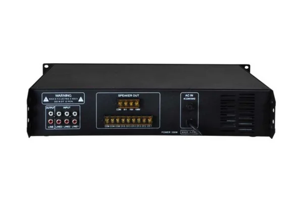 WESTA WM-2350U 350W/100V Mixer-Amplifier 6-zone Usb/Sd/Mp3 Player, IOS, Android APP Control