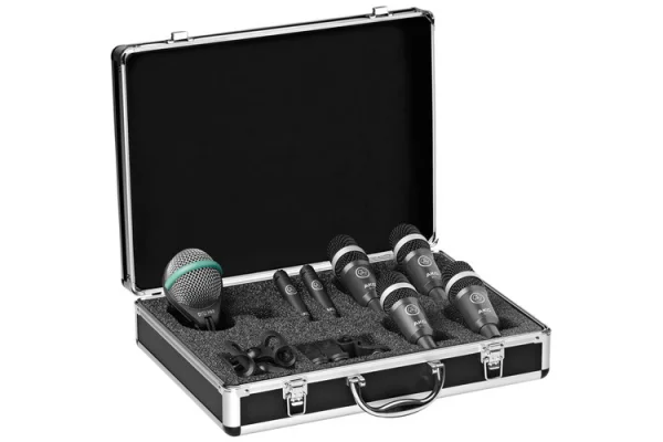 AKG DRUMSET CONCERT-1 SET Davul Mikrofon Seti 7 Parçalı Pro Set