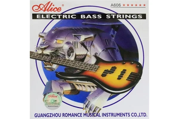 Alice A606-M Profesyonel Bas Gitar Tel Takımı, 4 Tel, 045-065-085-105