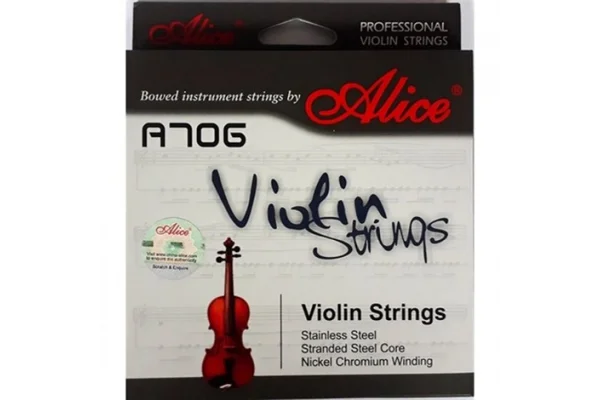 Alice A706 Profosyonel Keman Teli Takımı