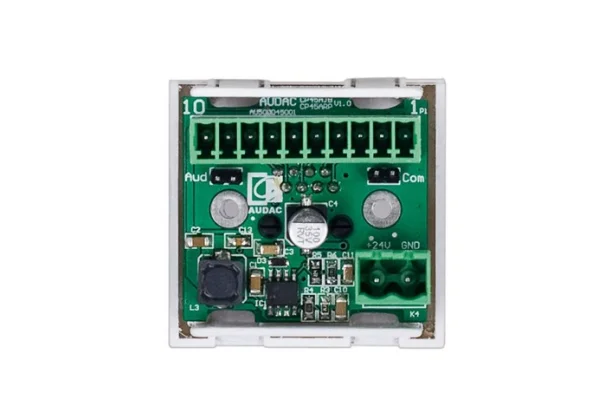 Audac CP43ARJ/B Connection plate - rj45 - bticino