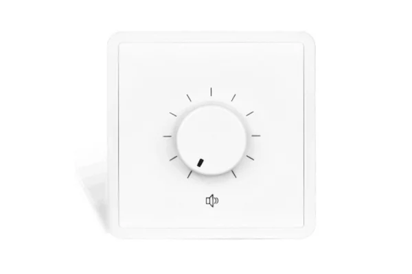 Audac VC3022/W 100V volume controller 20W 80 x 80 mm 100v wall volume controller